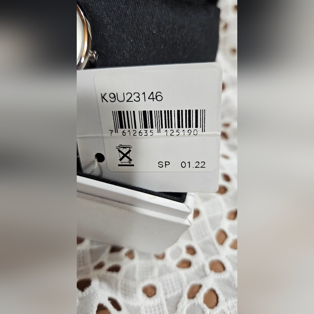 NWT Calvin Klein K9U23146 Stainless Steel Silver Dial Swiss Quartz Women's Watch - Picture 4 of 11